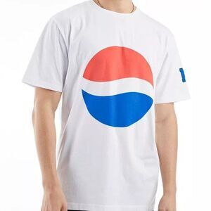 nANA jUDY Men's Pepsi Logo T-Shirt